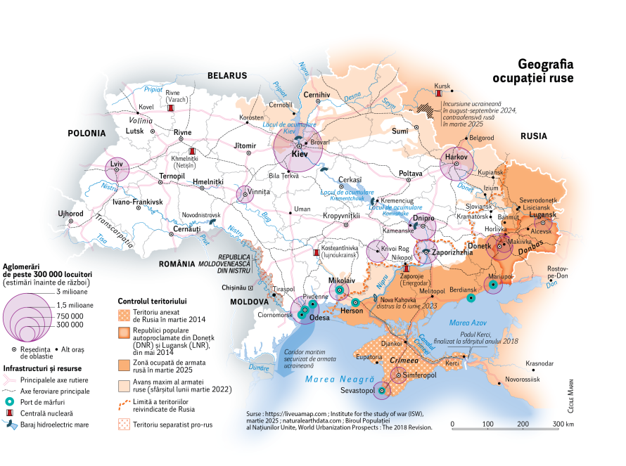 Geografia ocupației ruse